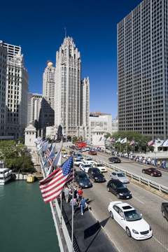 Michigan Avenue Bridge and Tribune Tower